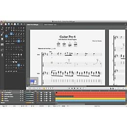 eMedia Guitar Pro 6.0 Tablature Editing Software
