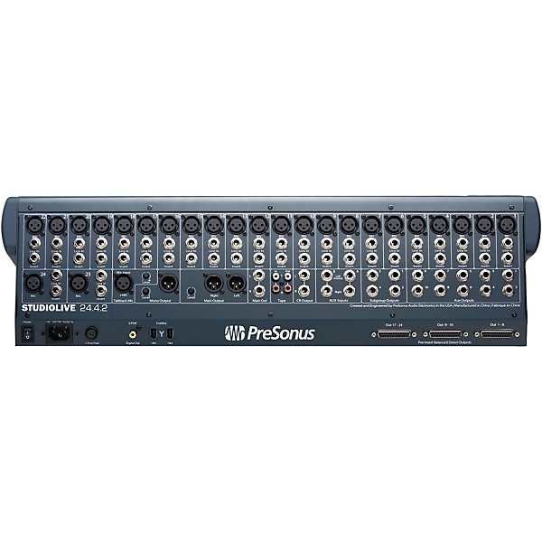 PreSonus StudioLive 24.4.2 デジタルミキサー StudioLive 24.4.2 – PreSonus