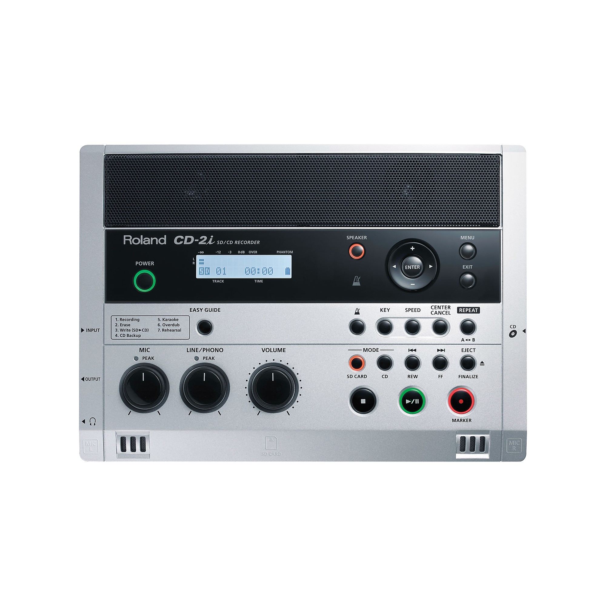 Roland CD-2i CD/SD Battery Powered Recorder | Guitar Center