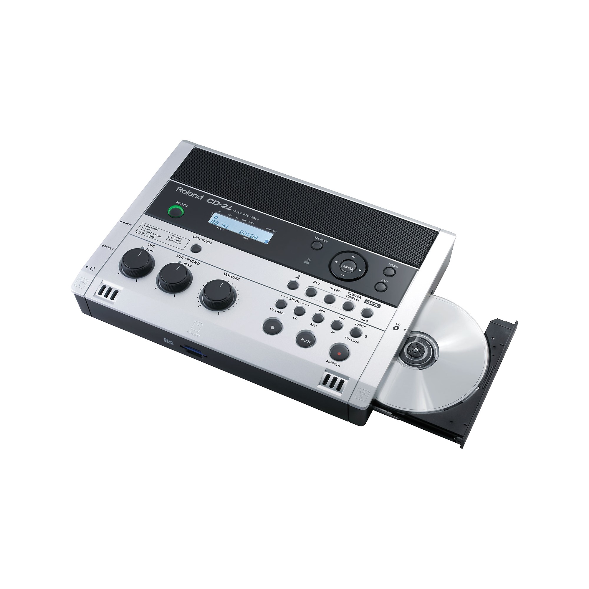 Roland CD-2i CD/SD Battery Powered Recorder | Guitar Center