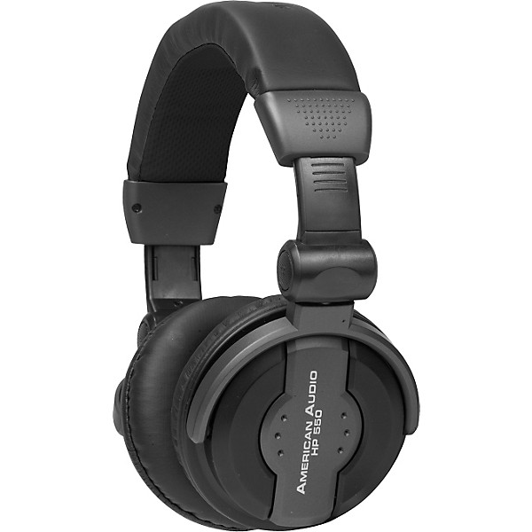American Audio HP550 Professional Studio Headphones Black