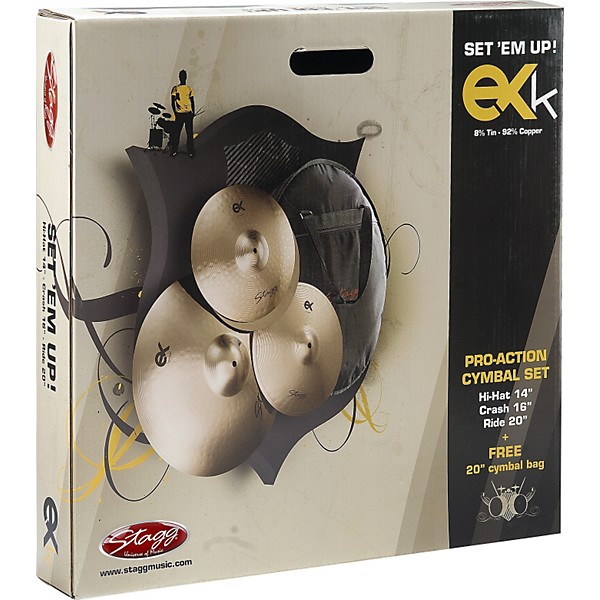 Stagg EXK Cymbal Set