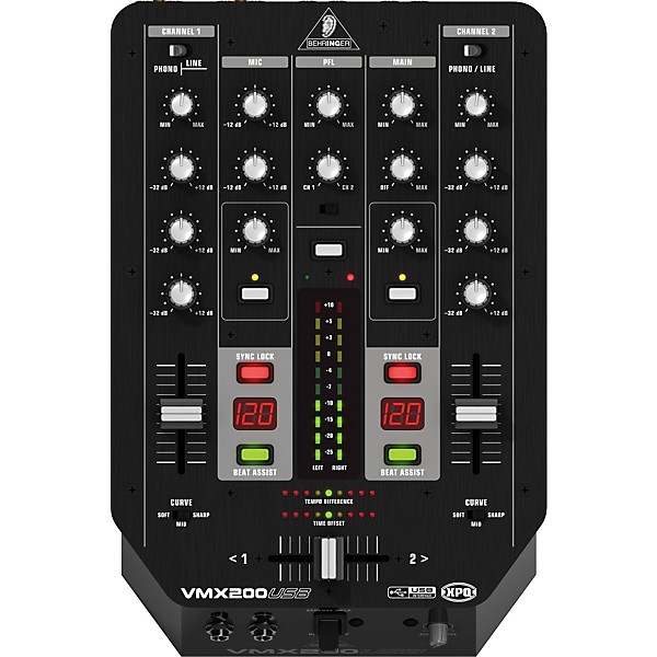 Behringer VMX200 USB Pro Mixer | Guitar Center