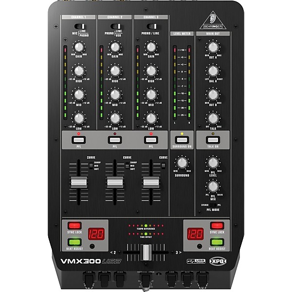 Open Box Behringer VMX300 USB Pro Mixer | Guitar Center