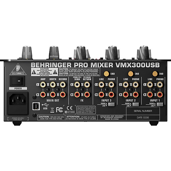 Open Box Behringer VMX300 USB Pro Mixer | Guitar Center