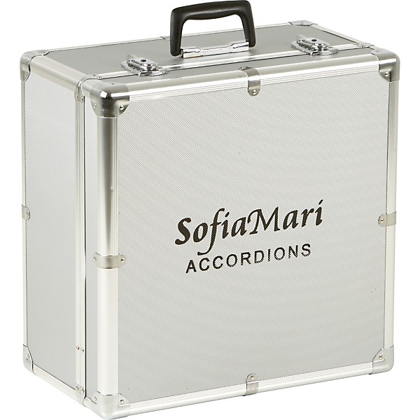 Sofiamari DAC-3412 Deluxe Metal Accordion Case