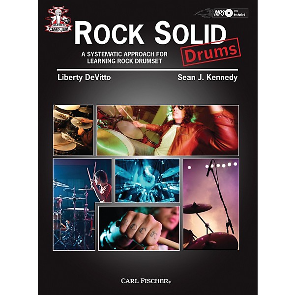 Carl Fischer Camp Jam: Rock Solid for Drums Book/CD