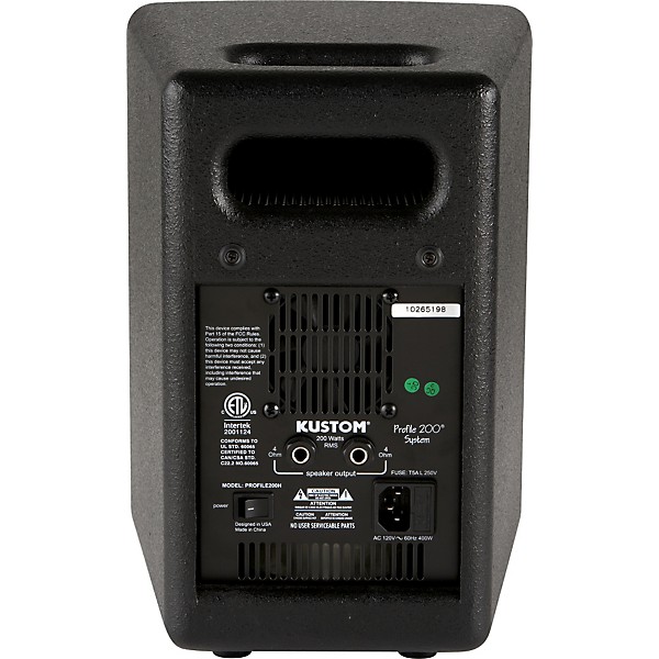 Open Box Kustom PA Profile 200 Portable PA System Level 1