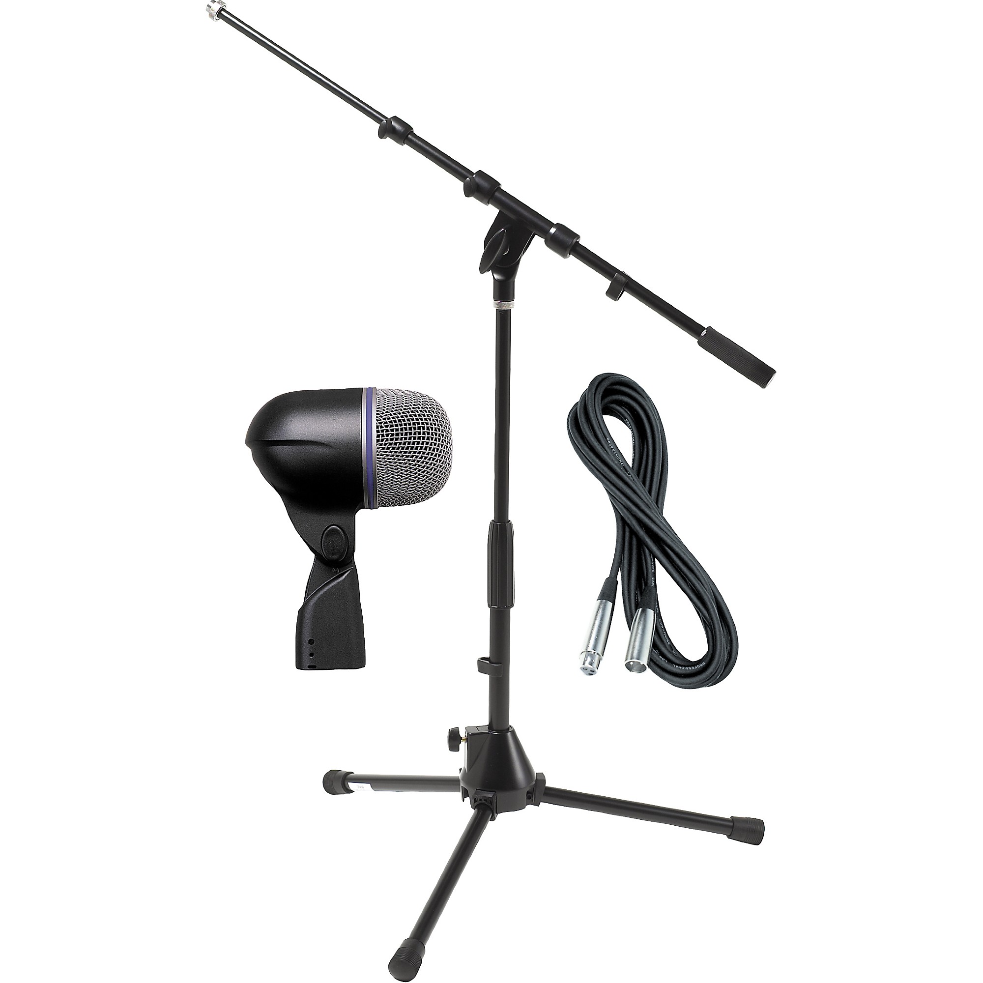 Shure BETA 52A Kick Mic With Cable and Stand | Guitar Center