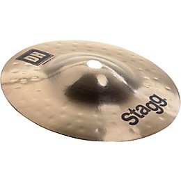 Stagg DH Dual-Hammered Brilliant Medium Splash Cymbal 8 in.