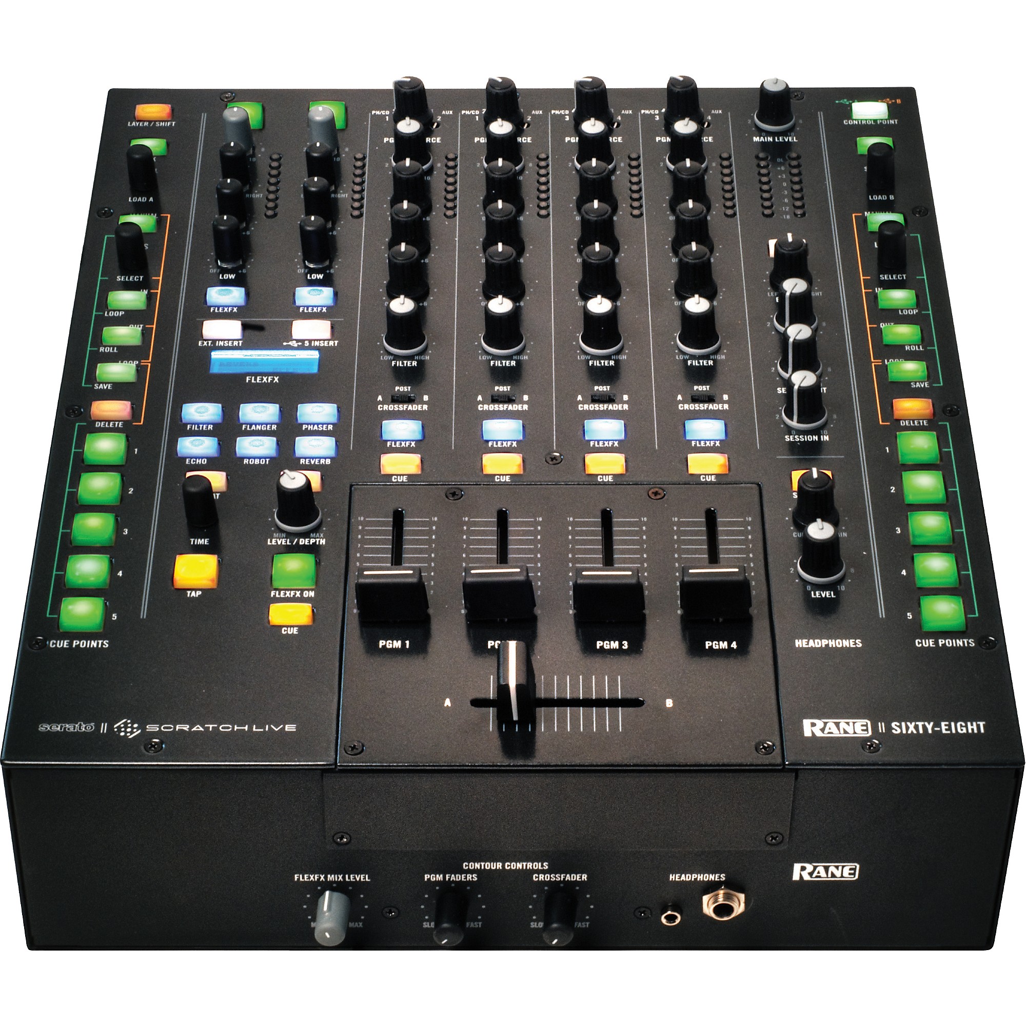 serato scratch live mixer