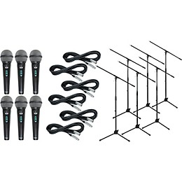 AKG D 8000 with Cable and Stand 6 Pack