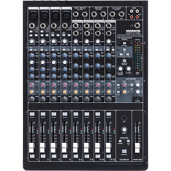Mackie Onyx 1220i Pro Tools M-Powered Package