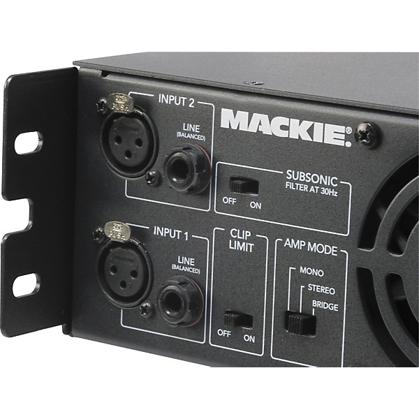 Mackie FR 800 2-Channel Stereo Power Amplifier