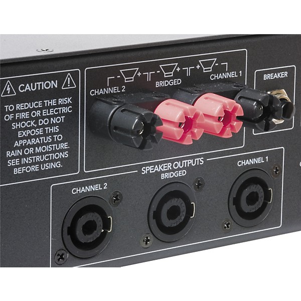 MACKIE FR SERIES M-1400 パワーアンプ マッキー Restock Mackie FR 1400 2-Channel Stereo Power Amplifier