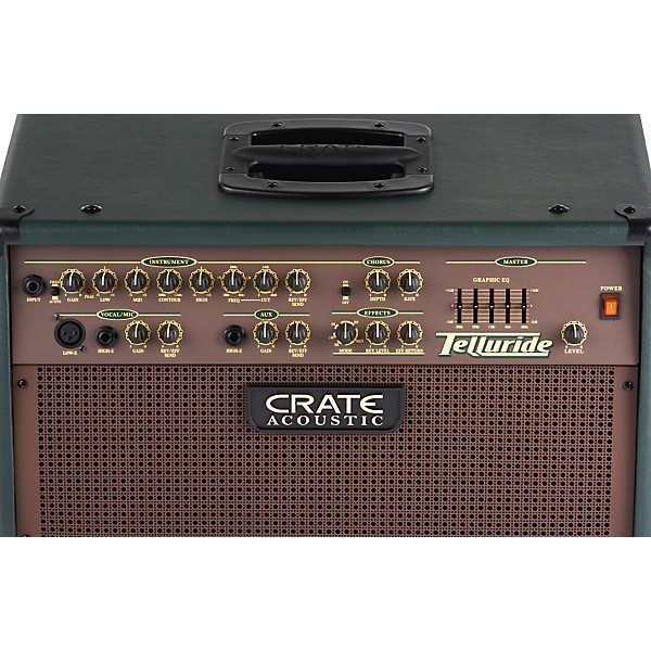 Open Box Crate CA125DG Telluride 125W Acoustic Amp with DSP Level 1 Forest Green