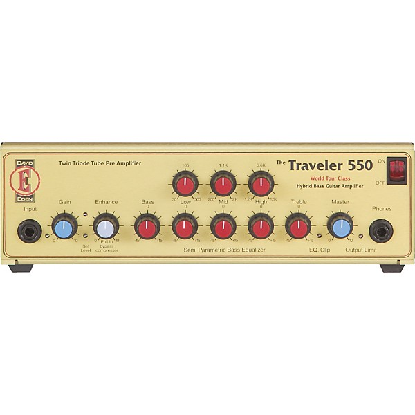 Open Box Eden WT550 Traveler Bass Head Level 1