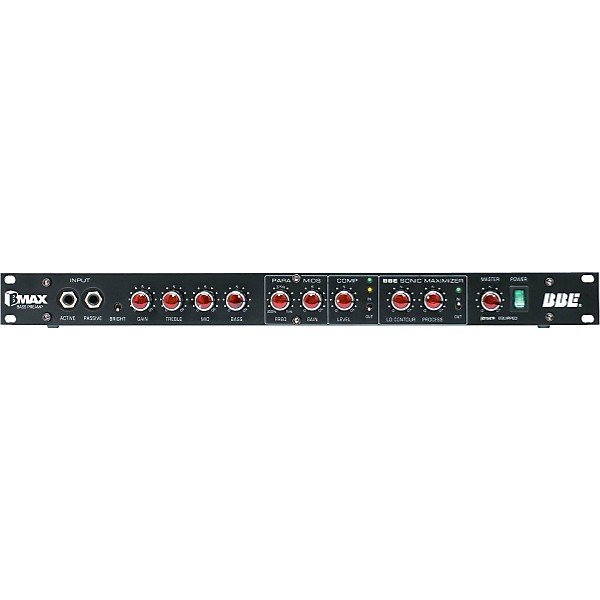 BBE BMAX Solid State Bass Guitar Preamplifier