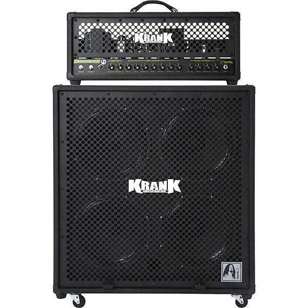 Krank Krankenstein 100W Tube Guitar Head Black Grill
