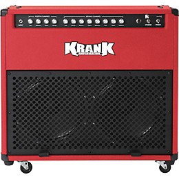 Krank Revolution 100W 2x12 Combination Amplifier Red Black Grill