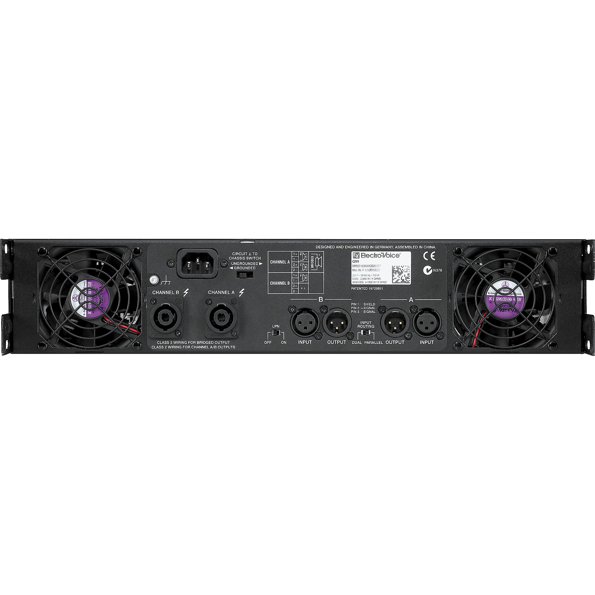 Electro-Voice Q99 Power Amplifier | Guitar Center