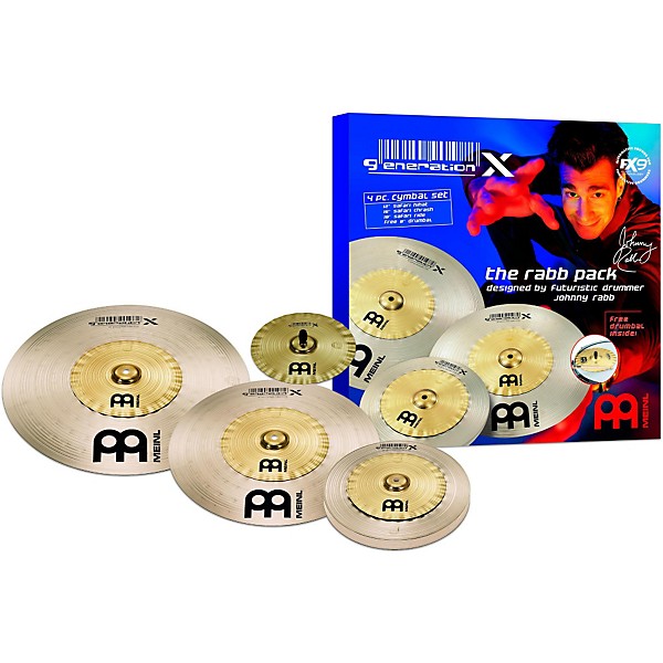 MEINL Generation X Rabb Pack Cymbal Set