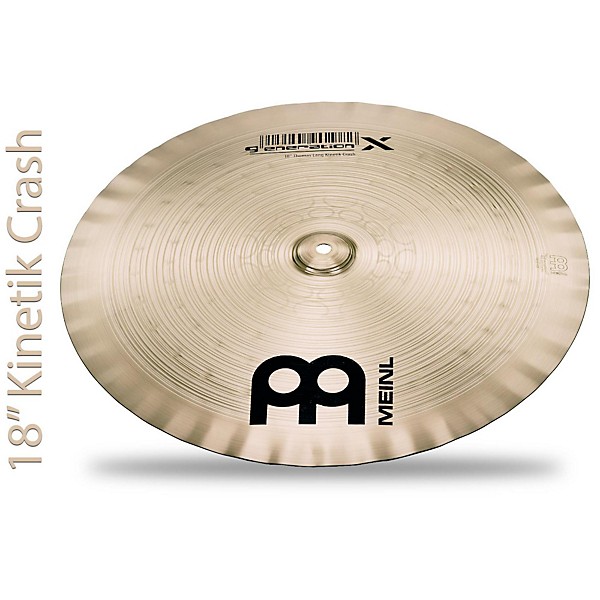 MEINL Generation X Tom's Becken Cymbal Set