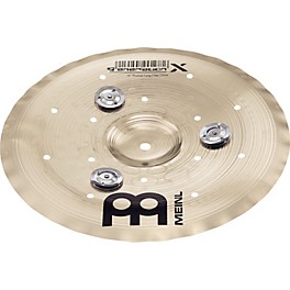 MEINL Generation X Filter China Effects Cymbal with Jin... MEINL Generation X Filter China Effects Cymbal with Jingles 12 in.