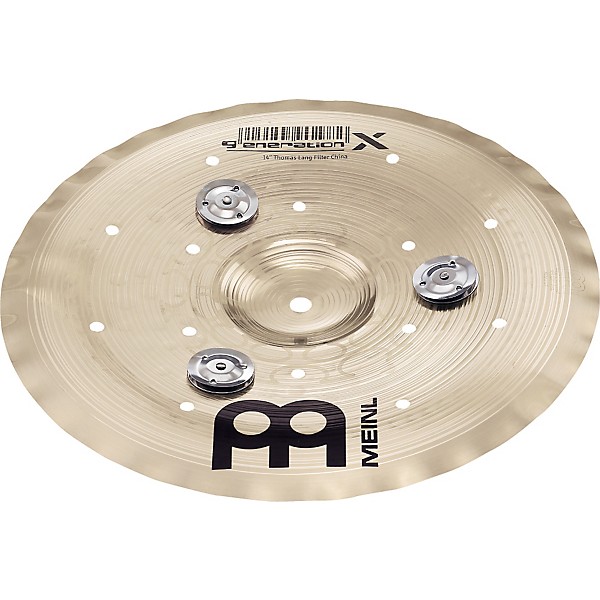 MEINL Generation X Filter China Effects Cymbal with Jingles 10 in.