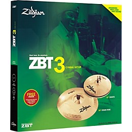 paket ramadhan 3 点セット Zildjian ZBT 3 Cymbal Pack with Free 14