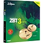 Zildjian ZBT 3 Cymbal Pack with Free 14" Crash