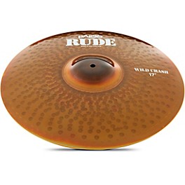 Paiste Rude Wild Crash Cymbal 18 in. Paiste Rude Wild Crash Cymbal 17 in.