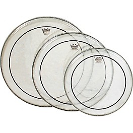 Remo Pinstripe Tom Drum Head Pack Standard Clear Remo Pinstripe Tom Drum Head Pack Fusion Clear