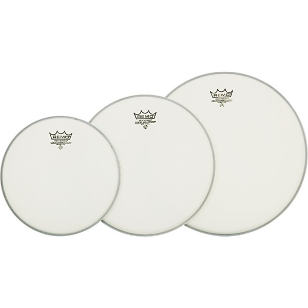 Remo Ambassador Tom Drumhead Pack Fusion Clear