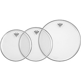 Remo Emperor Tom Drumhead Pack Fusion Clear Remo Emperor Tom Drumhead Pack Standard Clear