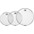 Remo Emperor Tom Drumhead Pack Fusion Clear Remo Emperor Tom Drumhead Pack Standard Clear