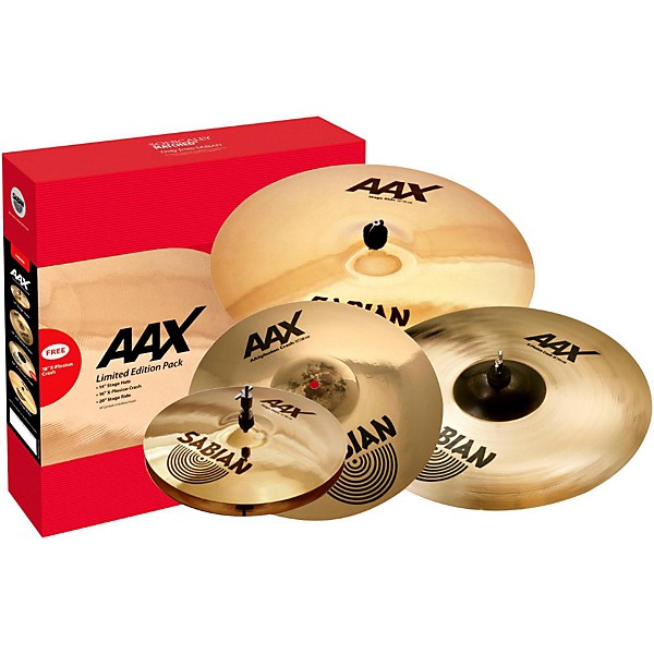 SABIAN AAX Limited Edition Cymbal Pack