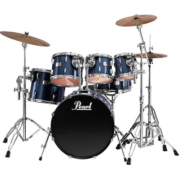 Pearl Export 5-Piece Fusion Drum Set with Free 8