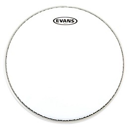 Evans Hybrid Marching Snare Drum Batter Head White 14 in.