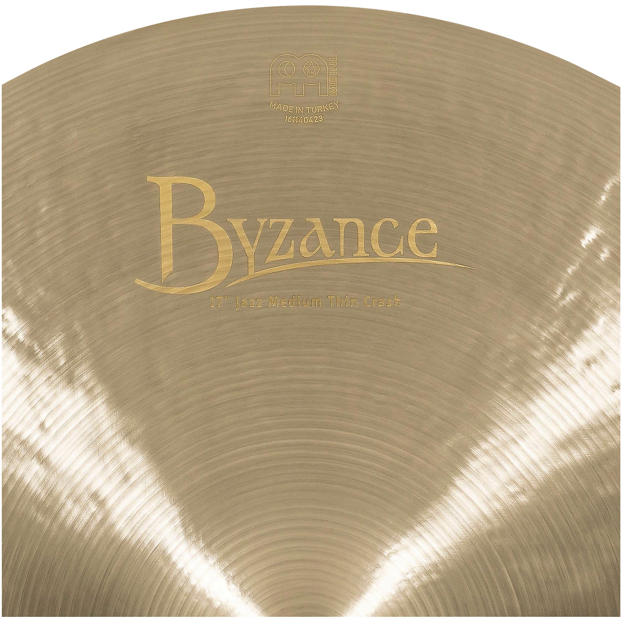 MEINL Byzance Jazz Medium Thin Crash Cymbal 17 in. | Guitar Center