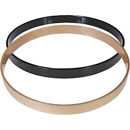 Gibraltar Wood Bass Drum Hoop 22 in. Black Lacquer Gibraltar Wood Bass Drum Hoop 20 in. Natural Maple