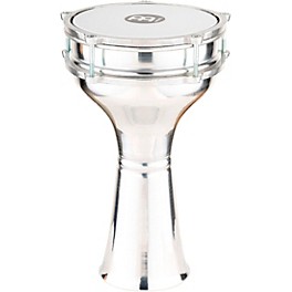 MEINL Aluminum Darbuka Silver 6 1/2 In X 12 3/4 In MEINL Aluminum Darbuka Silver 7 1/4 In X 13 1/3 In