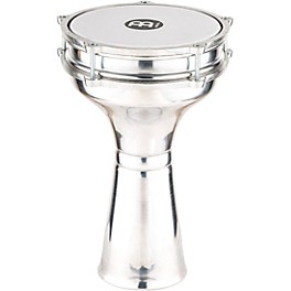 MEINL Aluminum Darbuka Silver 6 1/2 In X 12 3/4 In MEINL Aluminum Darbuka Silver 8 In X 14 1/2 In