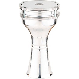 MEINL Aluminum Darbuka Silver 6 1/2 In X 12 3/4 In MEINL Aluminum Darbuka Silver 5 7/8 In x 11 In