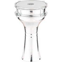 MEINL Aluminum Darbuka Silver 6 1/2 In X 12 3/4 In MEINL Aluminum Darbuka Silver 6 1/2 In X 12 3/4 In