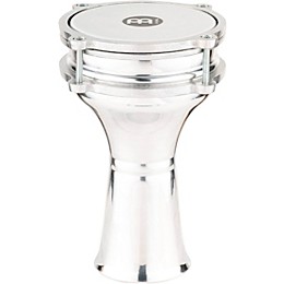 MEINL Aluminum Darbuka Silver 5 1/3 In X 9 1/4 In