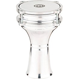 MEINL Aluminum Darbuka Silver 6 1/2 In X 12 3/4 In MEINL Aluminum Darbuka Silver 5 1/3 In X 9 1/4 In