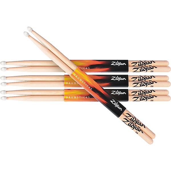 Zildjian Natural Hickory Drumsticks 5A wood Buy 3 Get One Free