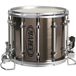 Mapex Quantum HT Snare Drum 14" x 12" Gray Steel 14 x 12 in.