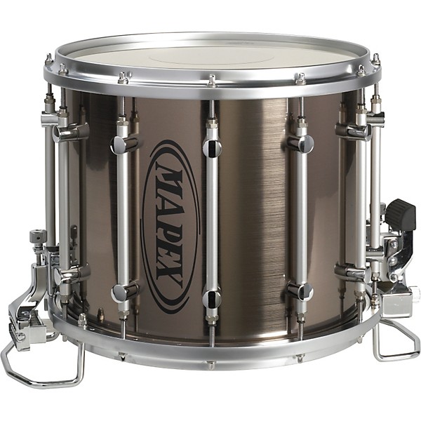 Mapex Quantum HT Snare Drum 14" x 12" Gray Steel 14 x 12 in.